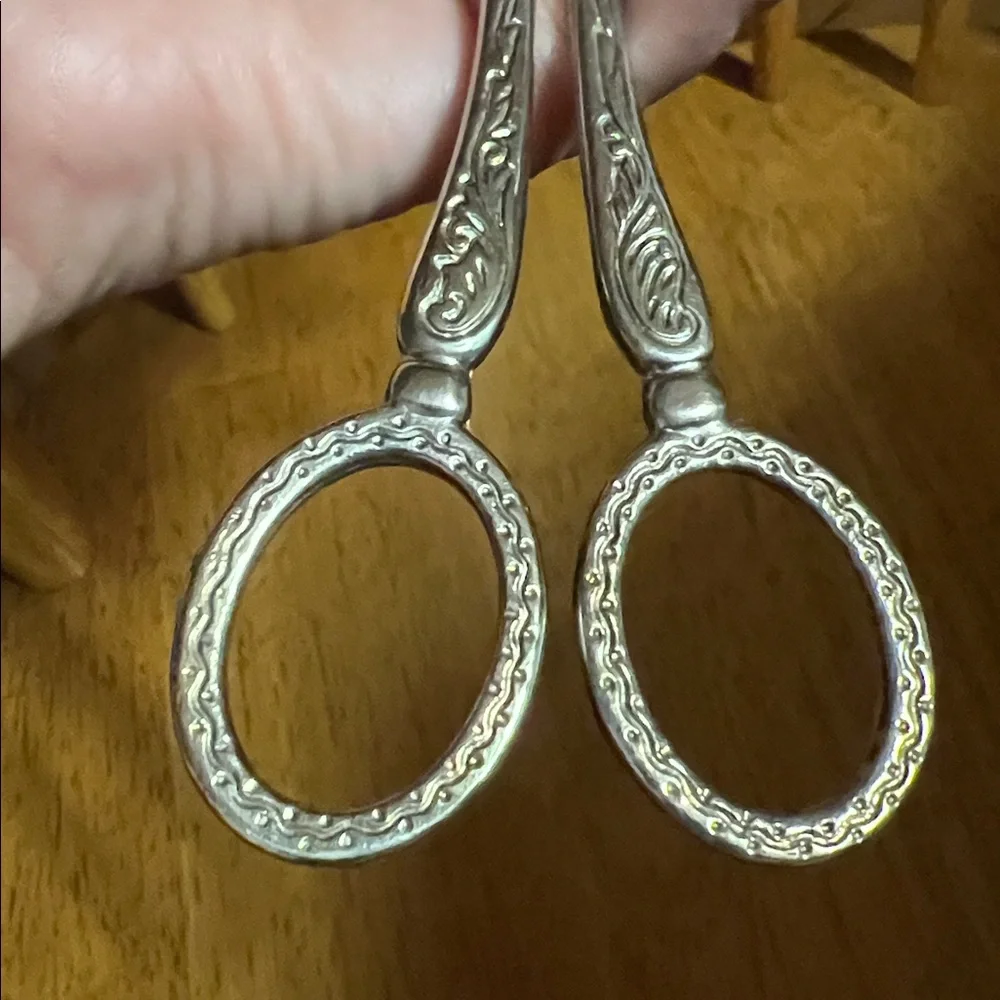 Pastry tongs Italian vintage E.P. Zinc retro cake tongs cake fork